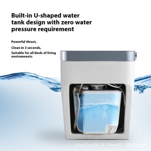 Heekk Big U Smart Wc Intelligente Voetenzin Flush Automatische Flip Cover Geen Waterdruk Limiet Sterilisatie Medicijn - Product Image 4