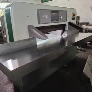 Polar mesin pemotong kertas pemrograman guillotine kertas 115cm