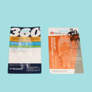 製品包装用のカスタムサイズの透明プラスチックブリスターカード包装