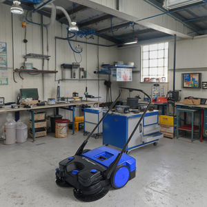 Máy quét đường chạy bằng pin lithium, không dây, đi bộ phía sau - Product Image 5