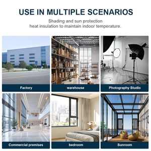 Película Decorativa para <span class=keywords><strong>Ventanas</strong></span> <span class=keywords><strong>de</strong></span> Vidrio Azul Oscuro con Aislamiento Térmico, 16% VLT, PVC, Protección <span class=keywords><strong>de</strong></span> Privacidad, Película para Edificios <span class=keywords><strong>que</strong></span> Cambia <span class=keywords><strong>de</strong></span> <span class=keywords><strong>Color</strong></span> - Product Image 6