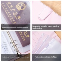 Carnet en cuir A5 à couverture rigide avec logo personnalisé en relief, étui de protection détachable, idéal pour le bureau, l'école ou comme cadeau – Vente chaude