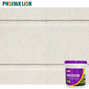 MLIDA Pittura Effetto Pietra Naturale Impermeabile Resistente alle Intemperie Rivestimento Esterno Effetto Granito per Edifici - Product Image 5