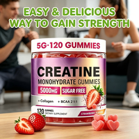 Complément Sportif Personnalisé Marque Blanche : Créatine Monohydrate, BCAA, Collagène, Sans Sucre, Gommes à Croquer Nutritionnelles Quotidiennes