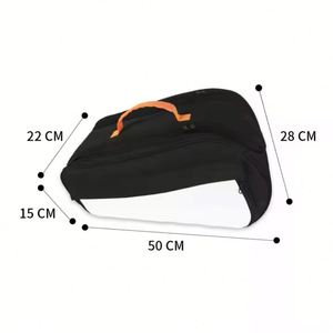 Sac à dos de sport promotionnel pliable en polyester imprimable par sublimation, personnalisable, grand format, en tissu Oxford, pour le tennis - Product Image 4