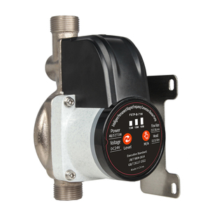 ปั๊มน้ำฝักบัวติดผนัง มอเตอร์แม่เหล็กแรงสูง 24V IP44 ใบพัดทองเหลือง - Product Image 1