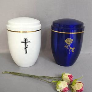 Urna <span class=keywords><strong>funeraria</strong></span> decorada con <span class=keywords><strong>Cruz</strong></span>, urna <span class=keywords><strong>funeraria</strong></span> para almacenamiento de cenizas, cremación de cenizas humanas - Product Image 4