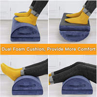 Coussin en mousse haute densité en mousse à mémoire de forme souple de qualité supérieure rebond lent ergonomique profilé Wedge Triangle Relaxation soutien oreiller