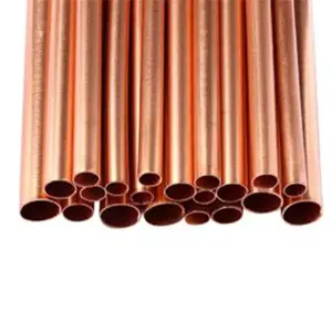 Copper Coil Pipe ASTM B280 C12200 C2400 3 Mm 5 Inch Pancake Copper Coil Tube Refrigeration Air AC Copper Coil Pipe Tube Strip