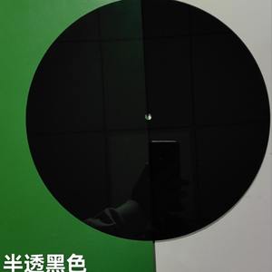 Tapis rond en acrylique vert pour tourne-disque vinyle - Product Image 2