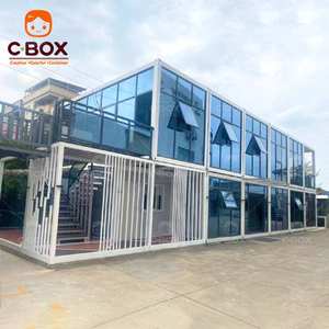 Cbox - Edificio de Oficinas Modular de 2 Pisos al por Mayor, Dormitorio, Campamento Minero, Casas Móviles Pequeñas, Casa Contenedor Prefabricada en Paquete Plano - Product Image 1