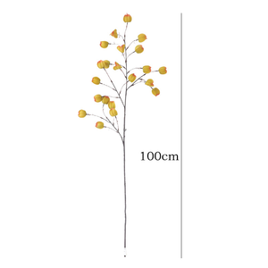 โคมไฟจีนผลไม้ปลอมเหมือนจริงโคมไฟต้นไม้ไฟซาลิสประดิษฐ์สำหรับตกแต่งงานแต่งงานโบโฮ - Product Image 5