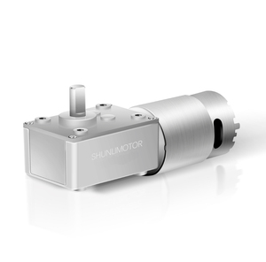 저소음 12v 볼트 370 전기 웜 <span class=keywords><strong>DC</strong></span> 모터 토크 2nm 30RPM 재봉틀용 - Product Image 4