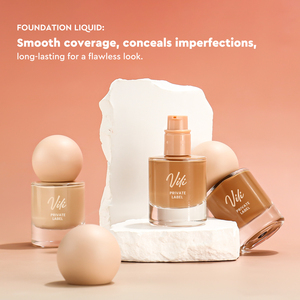 Nouveau design, logo personnalisé, fond de teint liquide pour le maquillage complet, boîtes d'impression, cosmétiques populaires pour femmes - Product Image 3