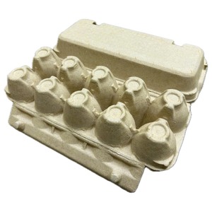 Prix compétitif Boîte à oeufs en papier recyclé de qualité supérieure Carton pour 10 oeufs Emballage alimentaire personnalisé Exportation de gros - Product Image 3