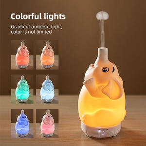Nuevo Difusor de Aromaterapia USB Giratorio con Forma de Elefante de 150 ml, Humidificador con Luces LED de Colores para Habitación de Bebé, Regalo - Product Image 1