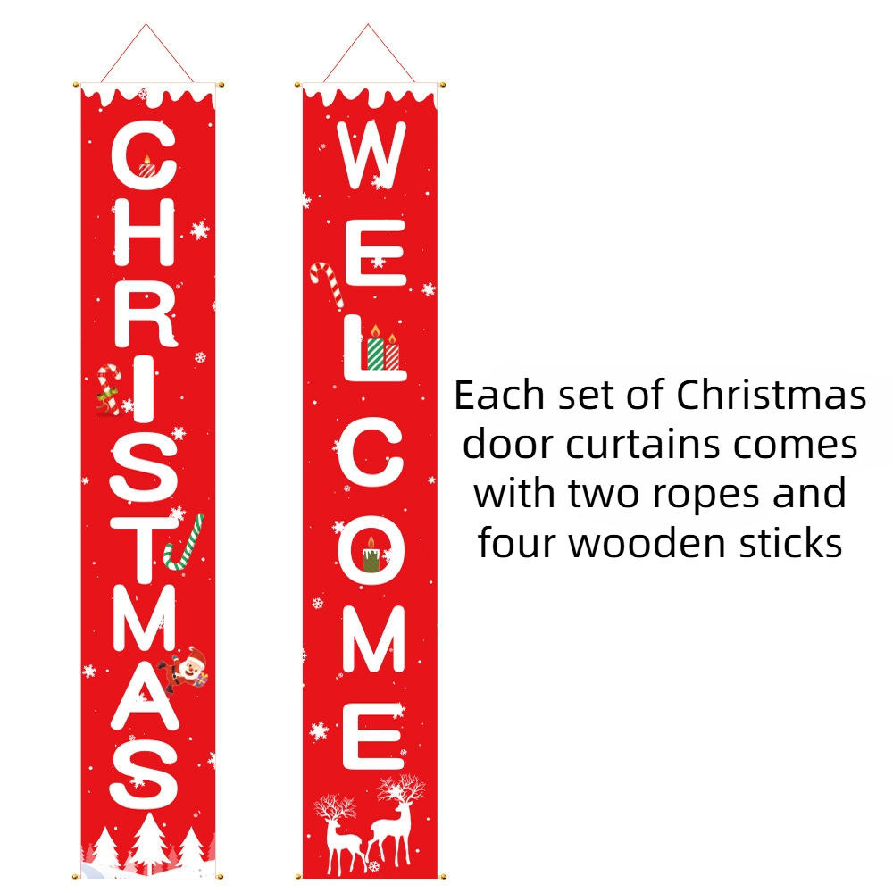 ธงม่านประตูสุขสันต์วันคริสต์มาส-4