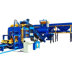 qt4a-15 hydraulic brick press machine bricks making machinery cement automatic high quality block making machines price