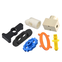 Nylon ABS PTFE PEEK Bakélite POM Précision CNC Usinage Fil EDM 3D Modèle Pièces Plastique Traitement par Tour