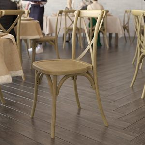 Toon Wood Real Rattan <b>Chair</b> Luxurious French Design <b>Stackable</b> Removable for Home Hotels Weddings Outdoors Parks Banquets - Product Image 6