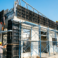 Coffrage en plastique pour la construction de tunnels, étanche et réutilisable