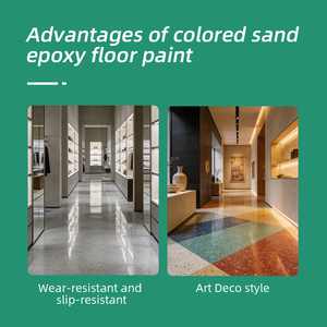 Revestimiento de Piso Epóxico Autonivelante de Alta Gama para Edificios de Oficinas y Villas, con Acabado de Mármol - Product Image 3