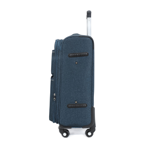 Oxford Cloth <b>Wheel</b> <b>Trolley</b> Case Casual Boarding Spinner Luggage Suitcase Roller Zipper Closure Business Student Style Trolly Bag - Product Image 4