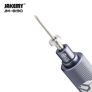 Destornillador de Precisión Magnético de Acero S2, Phillips, Torx, Pentalobe, Tri-wing, para Reparación de iPhone, Samsung, Teléfonos, Laptops y Electrónicos - Product Image 1
