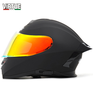 VIRTUE-<span class=keywords><strong>Casco</strong></span> de motocicleta de cara completa con <span class=keywords><strong>Bluetooth</strong></span>, doble visera, a la moda, certificación ECE, fabricación china - Product Image 1