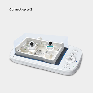 Popolare <span class=keywords><strong>Monitor</strong></span> per Bambini da 5.0 Pollici Senza Wi-Fi, Batteria da 5000mAh, Visione Notturna, Audio Bidirezionale, Registrazione, Telecamera per Bambini - Product Image 4