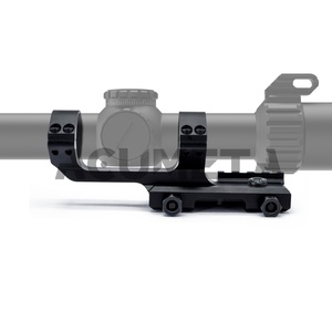 Support de lunette optique en aluminium étanche ACUMETA - Tube de 30 mm, montage de 20 mm, hauteur centrale de 1,57 pouce |   Niveau à bulle intégré antichoc - Product Image 6