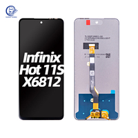 Layar LCD Ponsel untuk Infinix Hot 9 11 Note 10 11 Pro Comon 19 POVA 4 ITel A48 S15 Smart 2 5 Zero X Layar Sentuh LCD