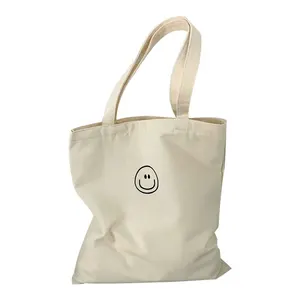 Promotional Personalized Blank Plain Cotton Small Crossbody Logo Canvas Tote Bag