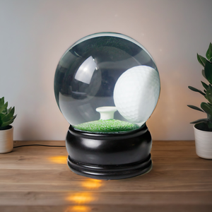 Souvenir Gifts Custom Resin Sports <strong>Golf</strong> Snow <strong>Globe</strong> Game Water Snow <strong>Ball</strong> 100mm for Decoration - Product Image 5