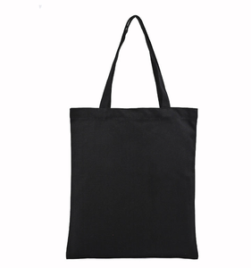 Sac fourre-tout en toile de coton personnalisable imprimé couleur unie, sac à bandoulière en toile, sac de shopping en toile couleur unie - Product Image 4