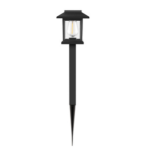 Solar Lawn <b>Light</b> <b>Led</b> Outdoor Garden Pathway Lighting Water Resistant Plastic Body With <b>Light</b> <b>Sensor</b> For Yard And Patio Decor - Product Image 1