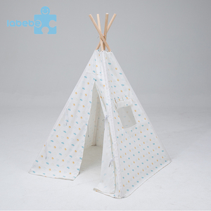 Tissu en bois pour l'<span class=keywords><strong>extérieur</strong></span>, tente <span class=keywords><strong>tipi</strong></span> pour enfants, avec imprimés premium, à bas <span class=keywords><strong>prix</strong></span> - Product Image 5