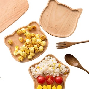 จานไม้รูปดาวการ์ตูนสำหรับเด็ก ใช้สำหรับเสิร์ฟอาหารเช้า ของหวาน เค้ก - Product Image 3