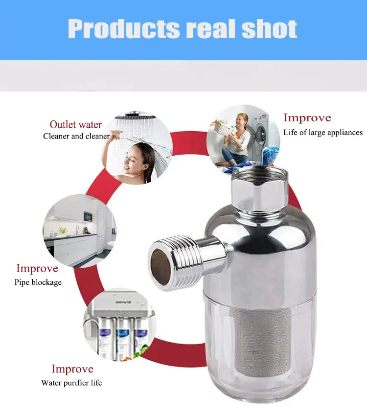 Горячая продажа водонагреватель передний фильтр стиральной машины передний фильтр туалетный передний фильтр