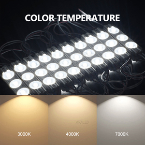 Module LED SMD d'injection pour lettres lumineuses extérieures 12V 2835 3 LED 1.5W Étanche IP67 Haute Luminosité Garantie 5 Ans - Product Image 3