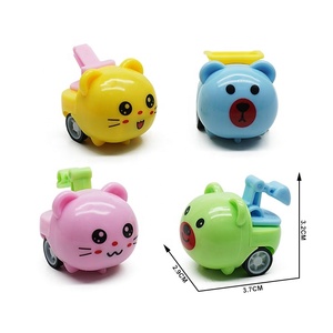 Cartone animato tirare indietro ingegneria giocattoli per bambini 50mm uovo sorpresa - Product Image 1