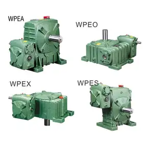 WP WPA Series Truyền Động Tuabin Dọc Gang 45 # Thép Worm Gear Reducer Hộp Số Cho Ngành Công Nghiệp KHAI THÁC MỎ