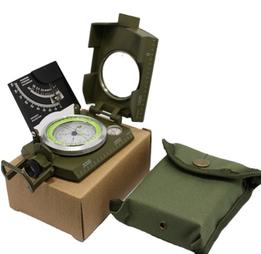 Wholesale Multifunction Outdoor Survival Camping Tactical Qibla Direction Finder Compass