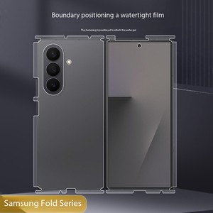 El <span class=keywords><strong>precio</strong></span> mayorista de fábrica es la película repelente al agua completa <span class=keywords><strong>Samsung</strong></span> <span class=keywords><strong>Fold</strong></span> 7/6, película de TPU esmerilada de alta definición. - Product Image 1