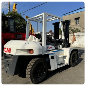 รถยกดีเซล TCM FD30 มือสอง 7 ตัน เสาเตี้ย สองท่อน นำเข้าจากญี่ปุ่น สำหรับงานก่อสร้าง - Product Image 1