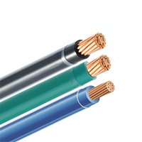 Cable THHN de 12 AWG, Cable de Cobre para Construcción, 600V, Aislamiento de PVC, Revestimiento de Nailon, para Cableado Residencial y Comercial