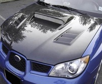 Capot moteur en fibre de carbone style 7 trous, compatible avec Subaru Impreza WRX 9e génération, pièces automobiles aérodynamiques GDF
