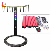 Máquina Arcade de reacción rápida que funciona con monedas para interiores, equipo de parque de atracciones, Chips rápidos, palo de captura de ojos, caída, español, japonés