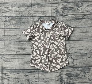 Camisa de Manga Larga con Estampado de Patos Mallard de Camuflaje para Niños, Estilo Casual, para Primavera y Otoño, Ropa al por Mayor de Algodón - Product Image 3