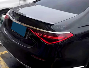 สปอยเลอร์หลังสำหรับรถยนต์ Mercedes-Benz W223 S Class S350 400 500 ปี 2021-2024 ชิ้นส่วนตกแต่งสปอยเลอร์ฝากระโปรงท้ายรถยนต์ อุปกรณ์ตกแต่งรถยนต์ - Product Image 3